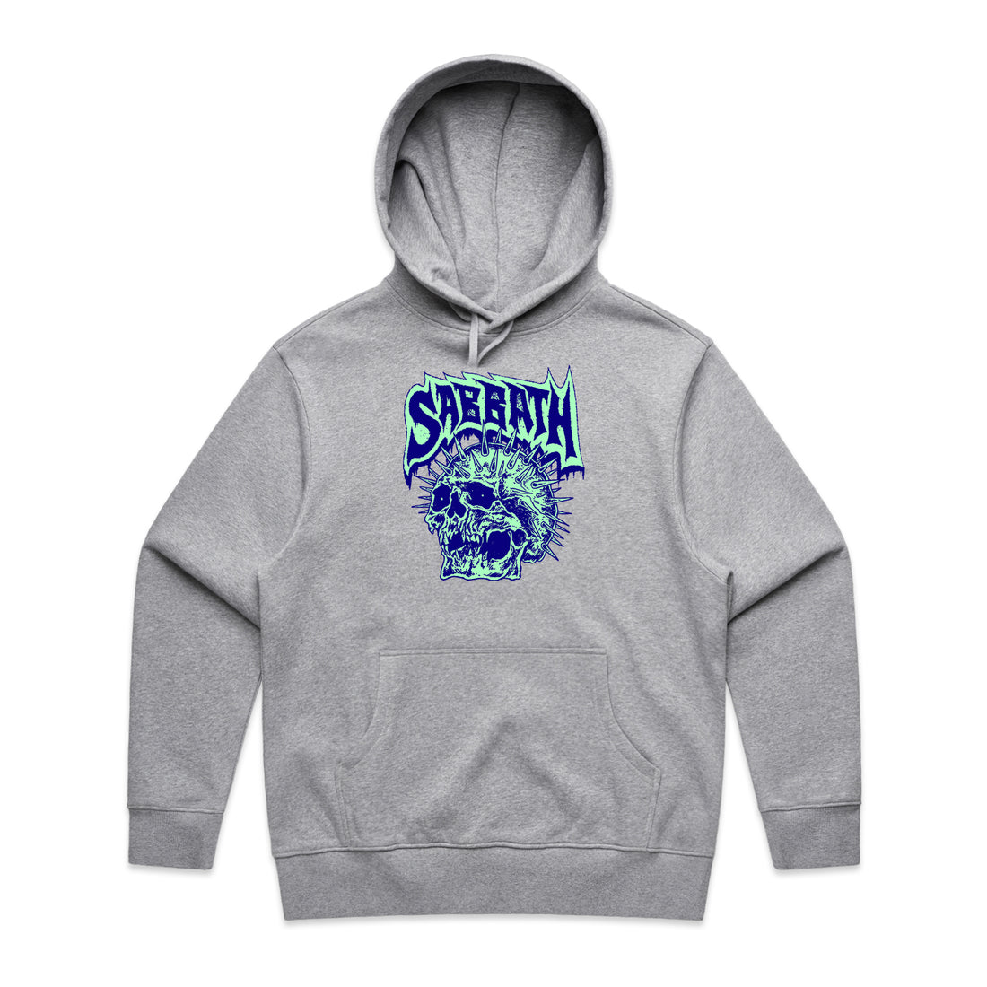 Skull | Hoody | Heather Grey