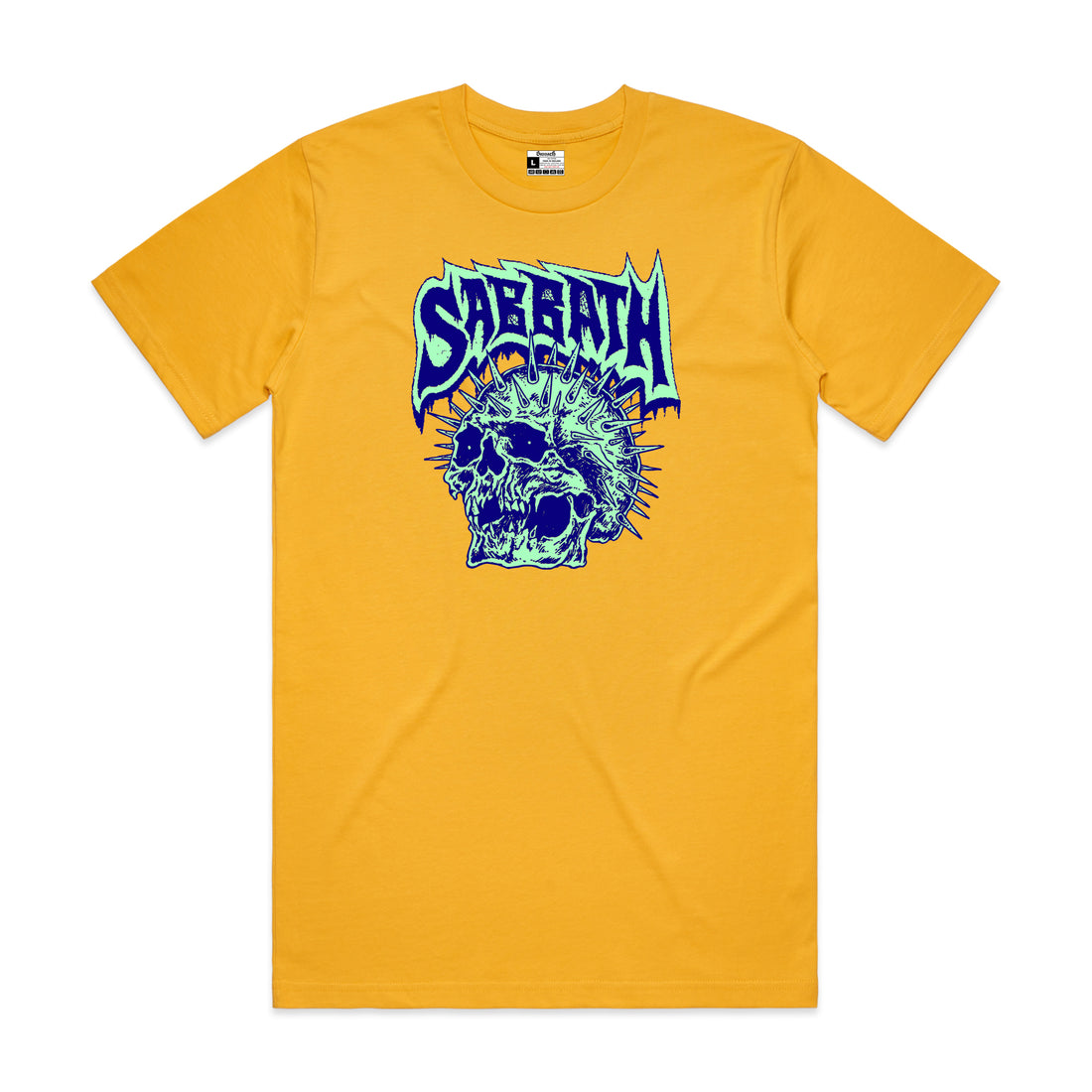Skull | T-Shirt | Yellow