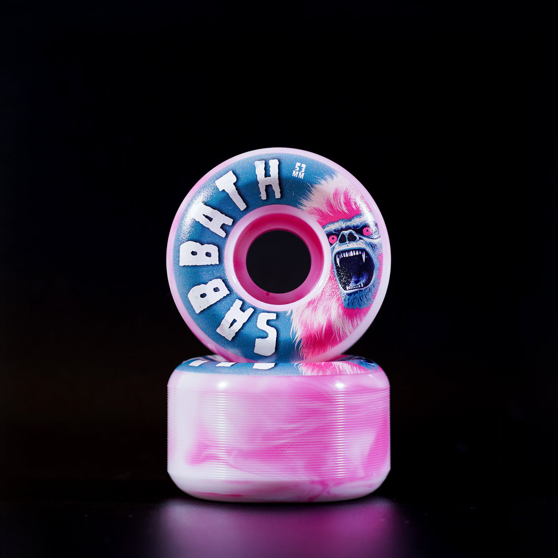 Pink Yeti |  53mm Conical Wheel | ATU Formula Wheel | 99a Duro