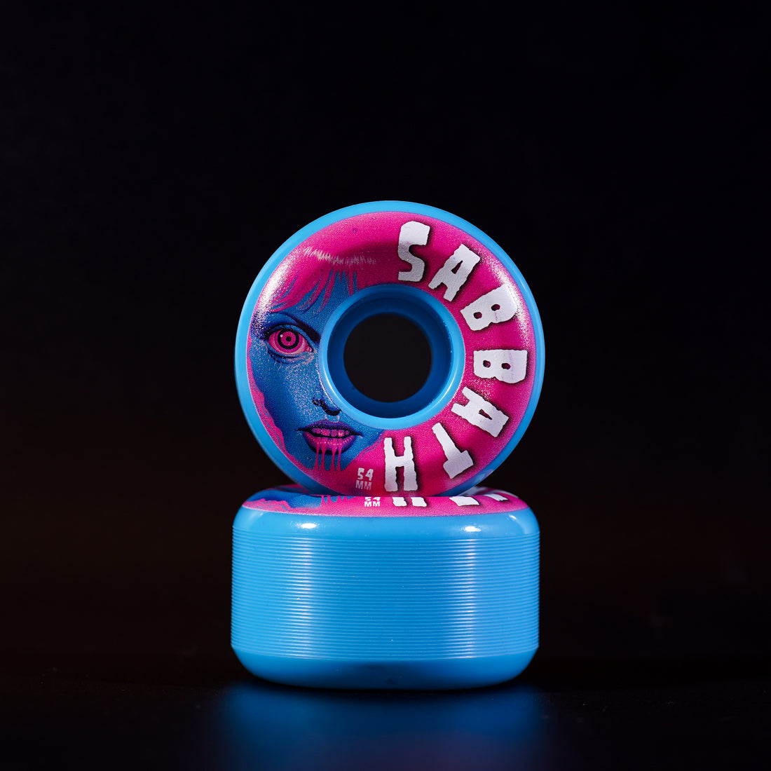 Blue Sci-Fi |  54mm Conical Wheel | ATU Formula Wheel | 99a Duro